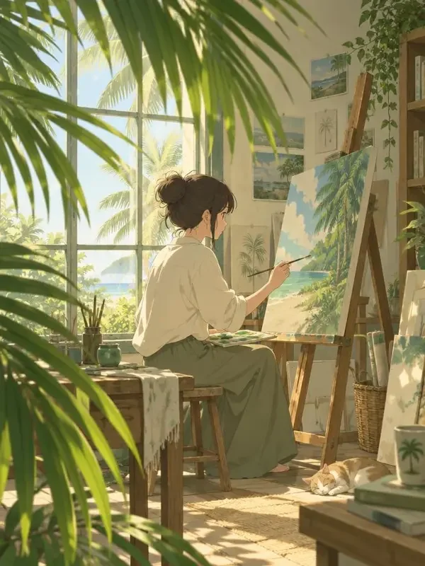椰林画室封面